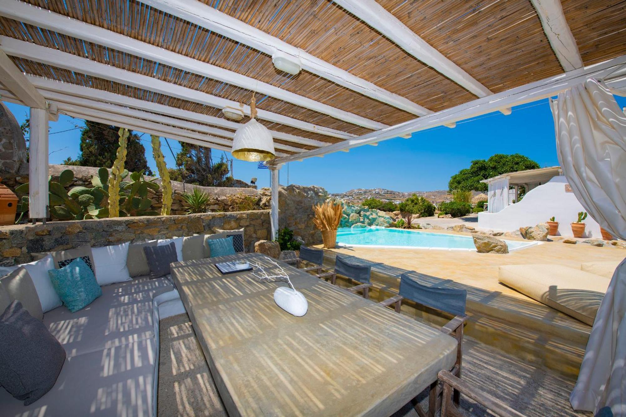 Tatiana Villa & Apartments Klouvas Bagian luar foto